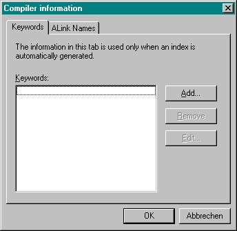 Compiler information